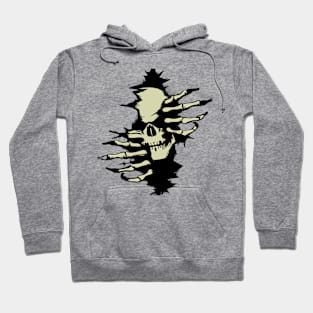 skull monster bones Hoodie